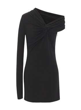 Saint Laurent 单肩连衣裙 753164Y7F93