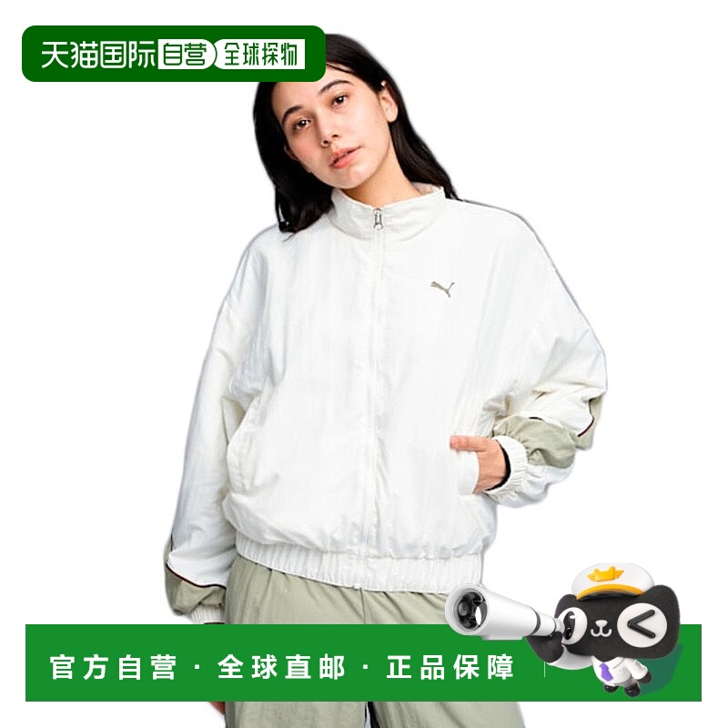 日本直邮PUMA 女士 CORE HERITAGE 线织夹克 690171 87 BEG