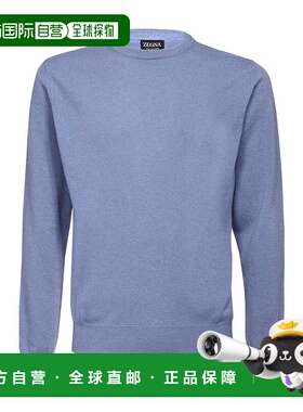 【99新未使用】香港直邮Zegna 杰尼亚长袖圆领针织衫 UAK10110