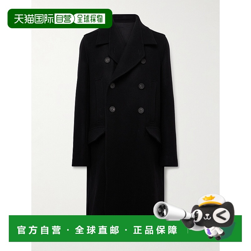 1h可退 香港直邮潮奢 rick owens 瑞克 欧文斯 男士 军官双排扣麦