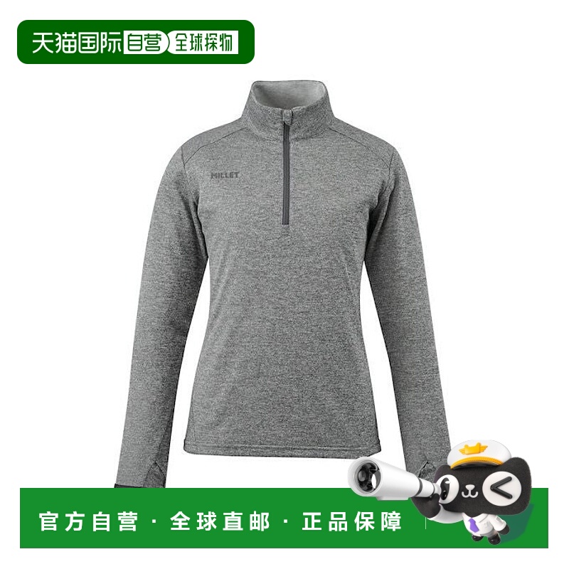 日本直邮 Millet 女士长袖拉链衬衫 Aira 2 [N4809]针织