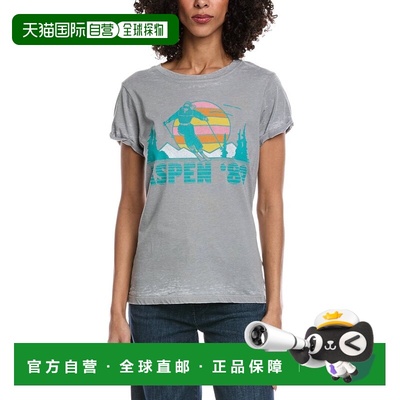 自营Prince Peter Aspen 89 Burnout T-Shirt - grey 美国奥莱直