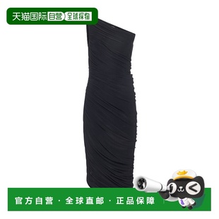 KK2223PL667001 抽褶边连衣裙 香港直邮Norma Kamali