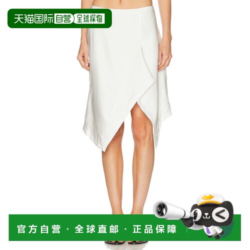 香港直邮Lemaire 女士 摺痕薄软绸半身裙 SK1064LF1611