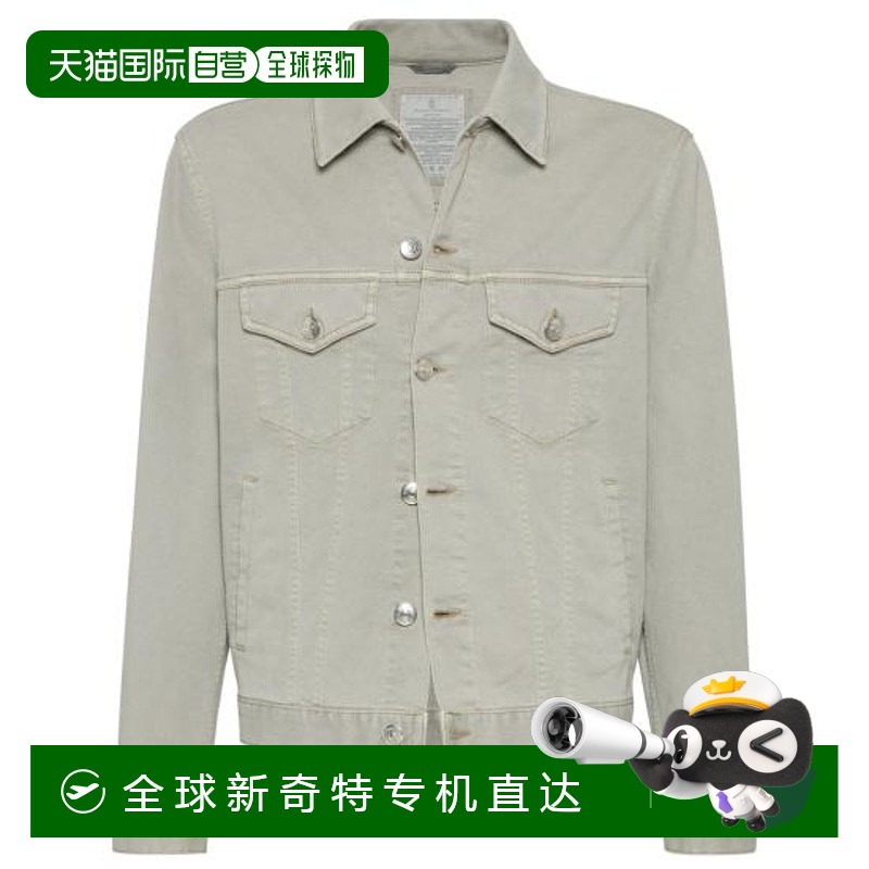 韩国直邮BRUNELLO CUCINELLI25SS牛仔夹克男M277P6910 C7018 NEUT