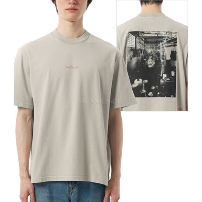 韩国直邮STONE ISLAND 210001 精梳有机棉针织“Carlo”印花常规T