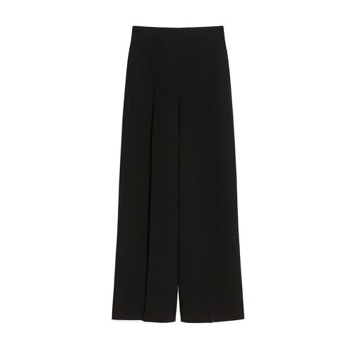 MAX MARA 女士休闲裤 1136044106004 AW2024 黑色 阔腿休闲裤
