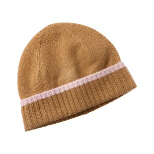 phenix【美国奥莱】直发 Phoenix Jersey 尖头翻边羊绒帽 - 棕色