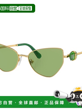 自营Swarovski  SK 7003 4004/2 57mm Womens Irregular Sunglass