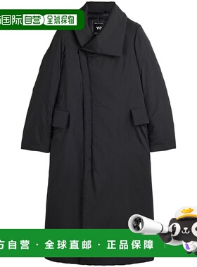 1h可退 香港直邮Y-3 女士大衣 KB0037BLACK AW2025 黑色