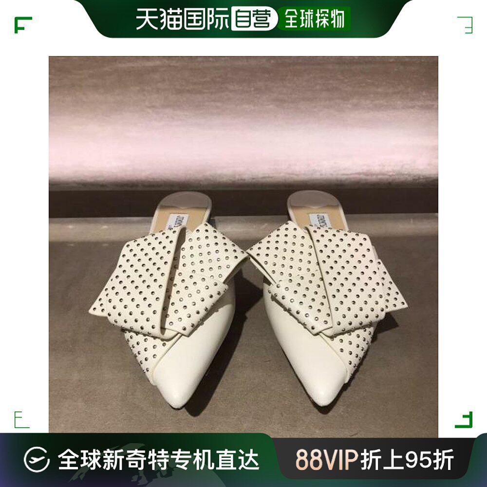 韩国直邮jimmy choo时尚精美装饰尖头平底凉拖鞋028gretchen