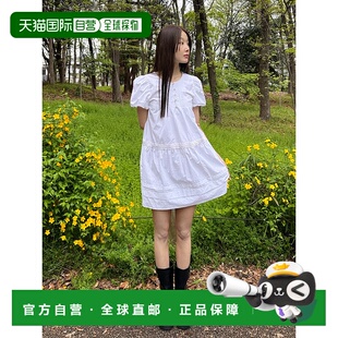 韩国直邮margarin fingers新款少女小清新甜美自然气质连衣裙3058