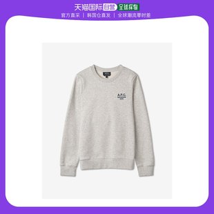 韩国直邮A.P.C. LOGO SWEATSHIRT女士连帽卫衣 COEZDF27700PAATINA