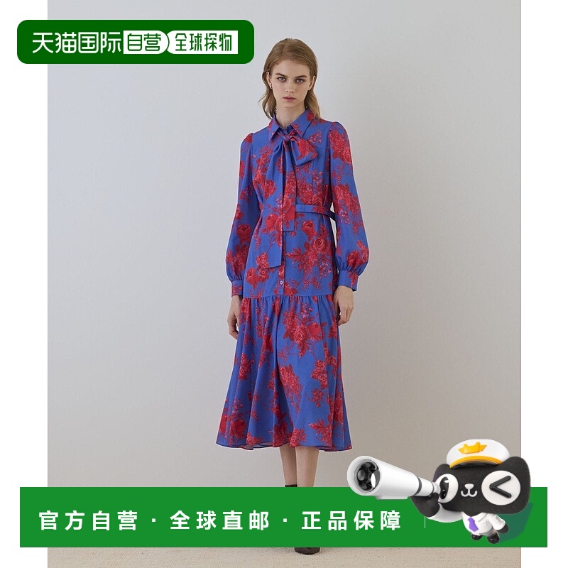 日本直邮GRACE CONTINENTAL 花束印花连衣裙