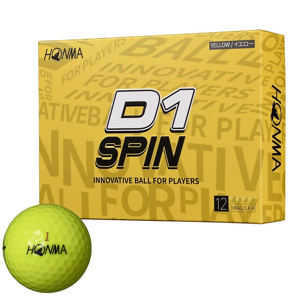 HONMA GOLF　运动用品　高尔夫球　D1 SPIN