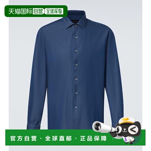 1h可退 香港直邮潮奢 Brioni 布里奥尼 男士 Marcello 棉质衬衫