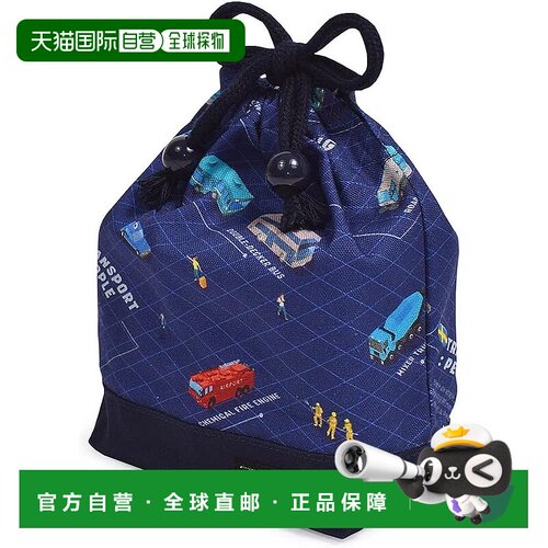 【日本直邮】Colorful Candy Style 男童抽绳包 交通工具N3585500