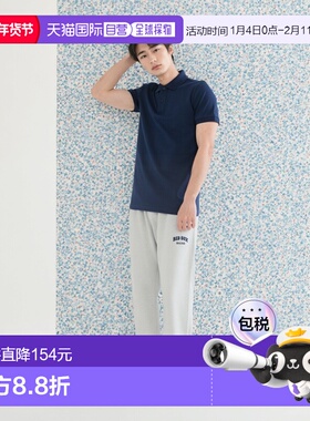 韩国直邮MLB MLB 运动裤 GQC 3APTV0236-43MGL 波士顿红袜队队徽