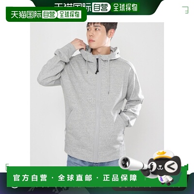 韩国直邮CP COMPANY 对角凸起抓绒连帽拉链 (17CMSS028A 005086W