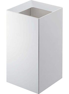 日本直邮山崎实业 无盖垃圾桶 白色 约18X18X33cm tower 4492