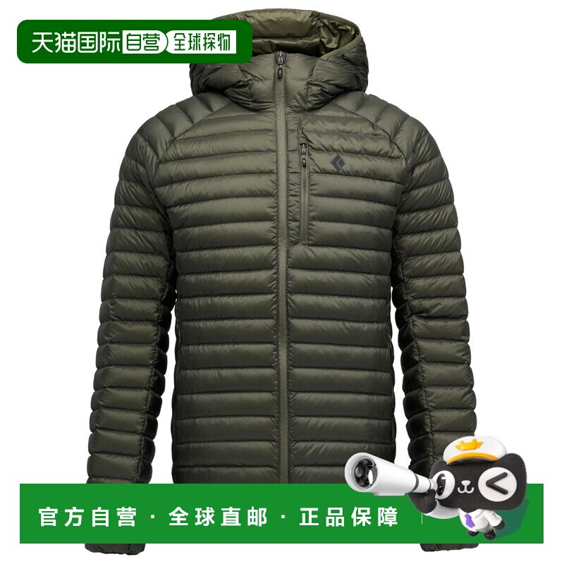 香港直邮BLACK DIAMOND 男士羽绒服 0045580DARKMOSS CO 军绿色