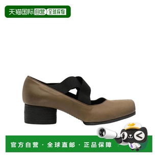 品牌休闲时尚 香港直邮Uma US9101正品 方头交叉带高跟鞋 舒适 Wang