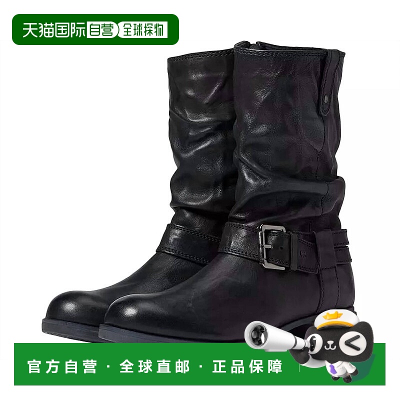 自营 josef seibelSanja 14黑色女式靴子 美国奥莱直发