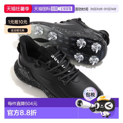韩国直邮G/FORE MG4+ O2 G/LOCK 高尔夫球鞋 (GLF000138-ONYX) 高