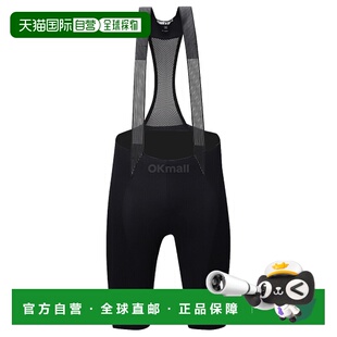 韩国直邮CASTELLI骑行服背带短裤黑色弹力舒适透气4522000-010