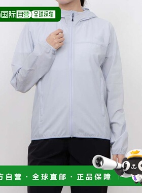 日本直邮 Mountain 女士软壳连帽卫衣 NPW22401 白色防风帽子外套