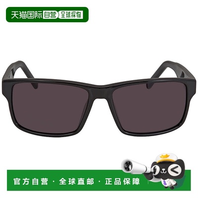 自营Salvatore Ferragamo Grey Rectangular 58 mm Men's Sunglas