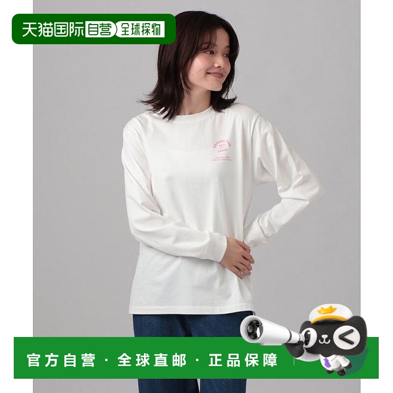 1h可退 日本直邮Afternoon Tea 印花长袖T恤/烟囱/Accidentally W