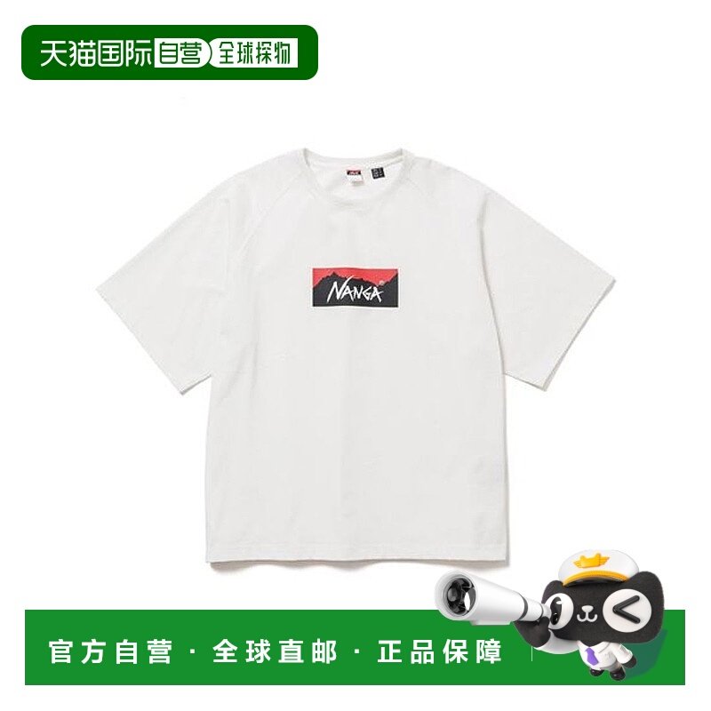 日本直邮 ECO HYBRID 宽松版型箱型logoT恤