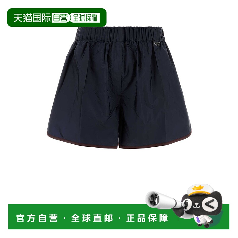 香港直邮PRADA 女士休闲裤 22H941SOOO1WQ9F04WW SS2026 蓝色