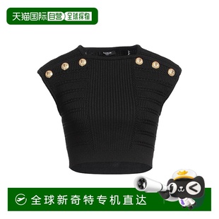 上衣 巴尔曼 女士 舒适 black黑色 香港直邮潮奢 1h可退 Balmain