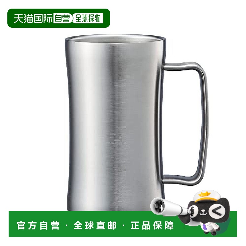 【日本直邮】Doshisha 带把啤酒杯 600SV DSJG600SV