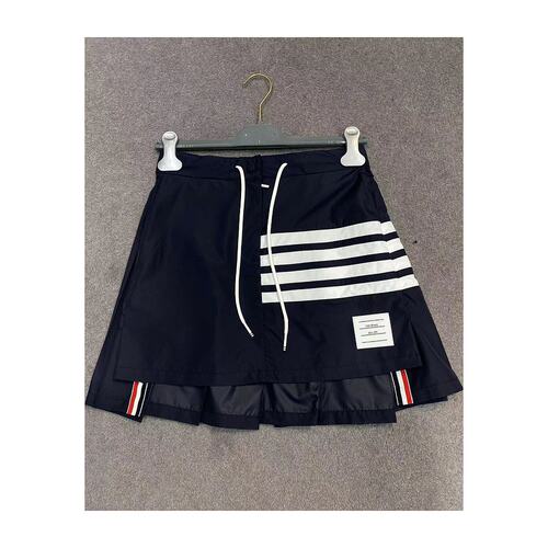 Thom Browne 条纹细节半身裙 FJK029P06230