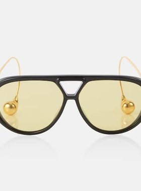 潮奢 Bottega Veneta 葆蝶家 女士 水滴飞行员太阳眼镜