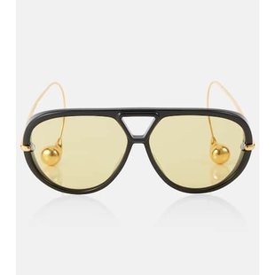 女士 潮奢 葆蝶家 Veneta 水滴飞行员太阳眼镜 Bottega