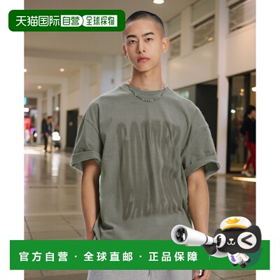 韩国直邮GOTTER GALLERY 公用T恤 GT25SUTP05KH MELTED LOGO DYED