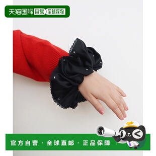 1h可退 日本直邮CHILD WOMAN 女装原创光感波点蕾丝大发圈 0101AC