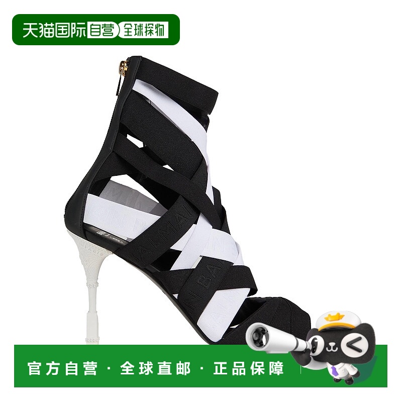 香港直邮Balmain 巴尔曼 女士 凉鞋 black黑色 舒适时尚