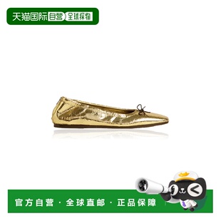 1h可退 香港直邮GOLDEN GOOSE 女士 Amy 层叠皮质芭蕾舞鞋