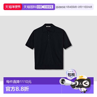 1h可退 香港直邮AURALEE 女士 GAUGE A25SP02KA 高棉质针织海军蓝