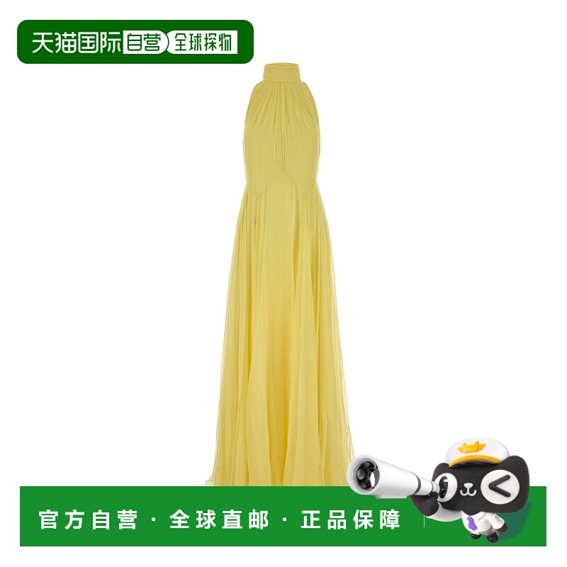 香港直邮GIVENCHY 女士连衣裙 BW22MD152V725 AW2025 黄色 Yellow