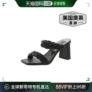 黑色 dolce 仿皮高跟鞋 直发 vita女式 美国奥莱