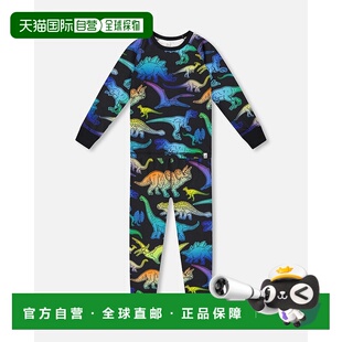 自营deux par deuxTwo-Piece Organic Cotton Pajama Set Black D
