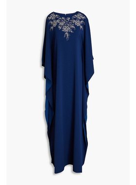 潮奢 MARCHESA NOTTE 女士 精饰绉纱土耳其式长衫 N73K3686