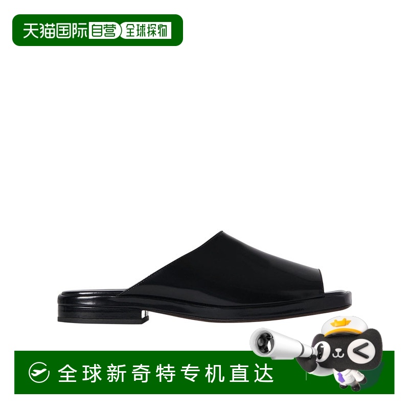 1h可退 香港直邮THE ROW 女士拖鞋 F1596L604BLK SS2025 黑色新款