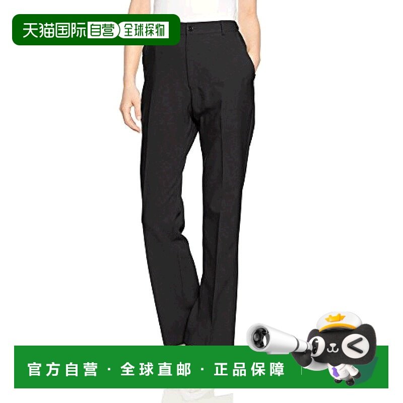 【日本直邮】美津浓女式长裤修身弹性可工业清洗双口袋腰带调整黑,运动服/休闲服装,运动长裤,淘宝优惠券,粉丝福利购,淘宝优惠卷